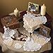 Handmade, Crochet Lace Doily. 100% Cotton Crochet. Ecru, 6 Inch Heart. Four pieces
