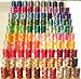 160 Rayon Machine Embroidery Threads with Rack - 160 Colors & Gift