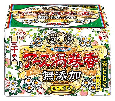 Cover image : アース渦巻香 無添加 30巻函入