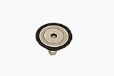 CRL Brushed Stainless Flush End Cap Assembly for 1-1/4 Standoff Bases