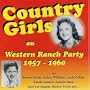 Country Girls on Western Ranch Party 1957-60