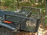 All Terrain Vehicle Rubber Coated Steel Drop Basket Rack-Model 3