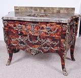 French Penshell Single Sink Vanity 55