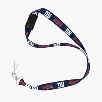NFL New York Giants Lanyard, Blue