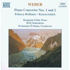Weber Klavierkonzert 1 und 2 Frith
