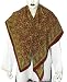 Square Scarf for Women Handpainted Silk 44 x 44 inches (sqsrf051)
