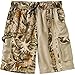 Legendary Whitetails Men's Whitewater Two-Tone Legends Camo Swim Trunks