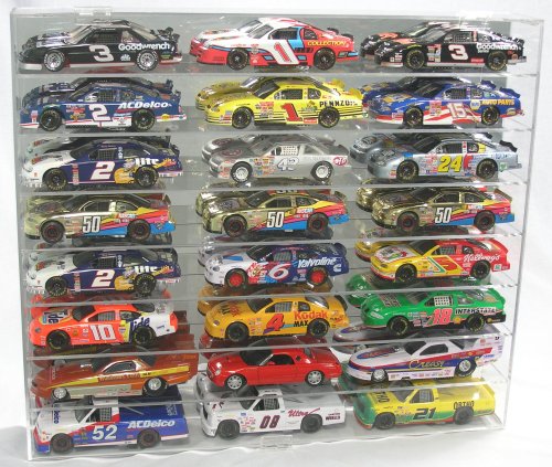 Diecast Display Case 24 Car 1/24 Scale Carney Plastics