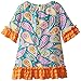 Rare Editions Little Girls' Paisley Print Knit Dress