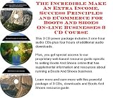 The Incredible Make An Extra Income, Success Principles and eCommerce for Kung Fu Shoes On-line Businesses 3 CD Course