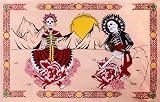 Mexican Day of the Dead Tapestry Bedsheet 60x90