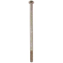 Grade 5 Steel Hex Bolt, Zinc Yellow-Chromate Plated Finish, Hex Head, UNC Threads, Meets ASME B18.2.1 Specifications, 1/4"-20 Thread Size, 5" Length, Partially Threaded, Pack Of 50