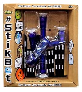 Amazon.com: Stickbots, Purple Figure, 3 Inches: Toys &amp; Games