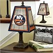 New York Islanders Memory Company Art Glass Table Lamp NHL Hockey Fan Shop Sports Team Merchandise