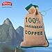 Green Gold Mountain Coffee (8oz Whole Bean) - Premium, 100% Caribbean, Gourmet Coffee from the Island of St. Lucia