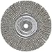 8" Brush OD x 1/2" Face Width, 5/8" Arbor Hole, Crimped Steel Wheel Brush