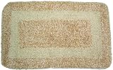 Sultans Linens 100-Percent Cotton Reversible Bath Rug, Linen