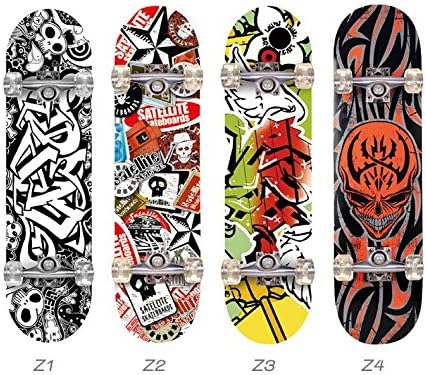JYG@ Winmax Outdoor Professional Heat Transfer Pattern Maple Longboard Skateboard for Adult or Children