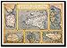 Framed Art Poster 20x30, Maps of Italian Islands