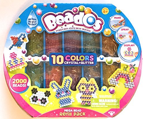 Beados Crystal + Glitter Mega Bead Refill Pack Beados Crystal + Glitter Mega Bead Refill Pack