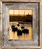 9x12 Rustic Picture Frame, Medium Width 3 inch Lighthouse Series
