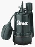 Simer/Flotec/Omni 2955 Submersible Sump Pump with Piggyback Tethered Float Switch