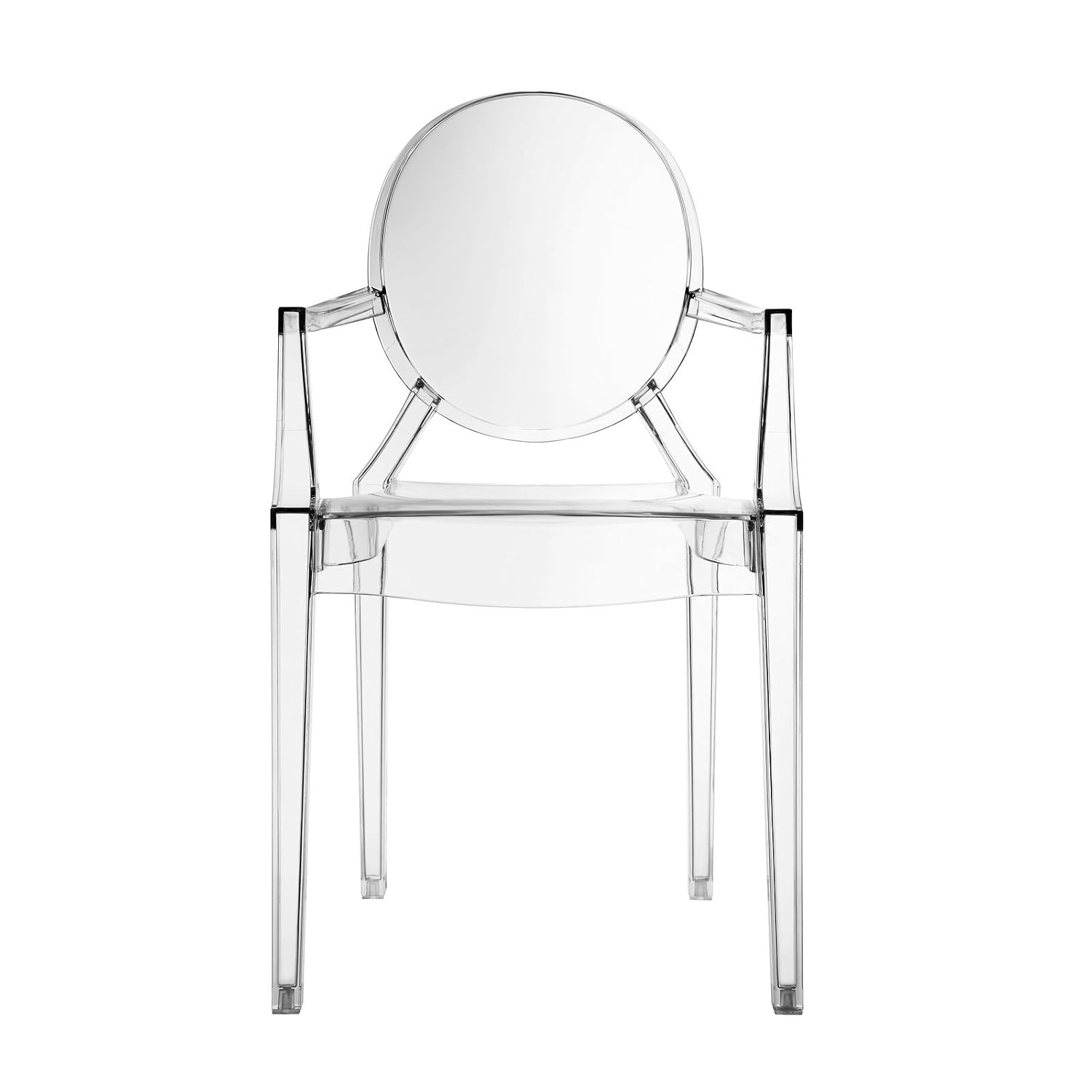 LexMod Philippe Starck Style Louis Ghost Chair