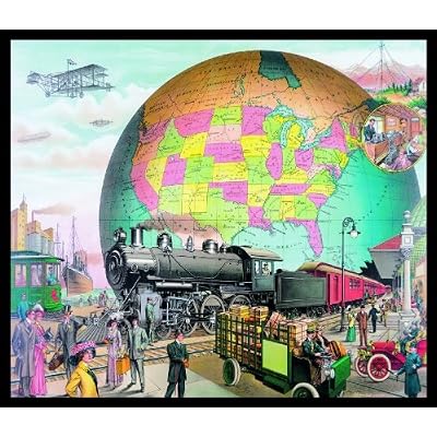 World of Transportation 550pc Jigsaw Puzzle by anon