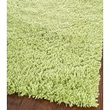 Safavieh Shaggy SG240B Lime 7' Square Rug