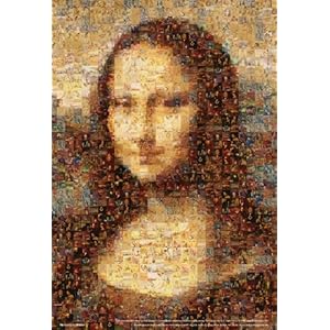 【クリックで詳細表示】1000ピース モザイク モナリザ M81-511