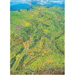 Ravensburger 14638 - Deutschland Panoramakarte - 500 Teile Puzzle