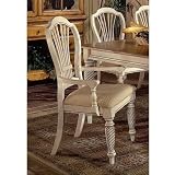 Wilshire Arm Chair in Antique White - Hillsdale Furniture - 4508-805