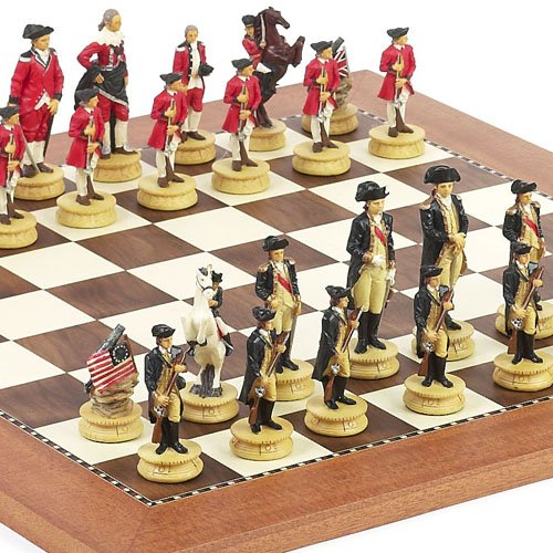 American War of Independence & Astor Place Chess Board from Spain-image