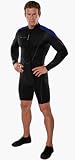 Henderson Mens 5mm Front Zip Long Arm Jacket Shorty