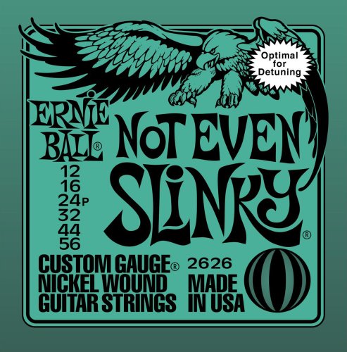Ernie Ball Not Even Slinky Electric Guitar Strings - 2221