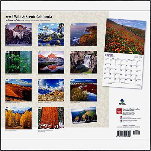 California, Wild & Scenic 2016 Deluxe