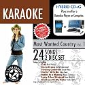 ASK-98 Karaoke: Most Wanted Country W/Karaoke Edge, Garth Brooks, George Strait, Taylor Swift