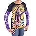 Ed Hardy Big Girls' Long Sleeve Cap Style Graphics T-Shirt