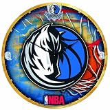 NBA Dallas Mavericks 18-Inch High Definition Clock