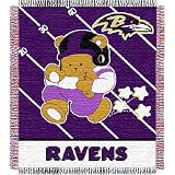 Northwest Baltimore Ravens Jacquard Baby Throw Blanket