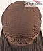 K'ryssma 16 - 26 Inches Half Hand Tied Heat Resistant Synthetic Long Hair Lace Front Copper Red Wig Body Wave No Bangs