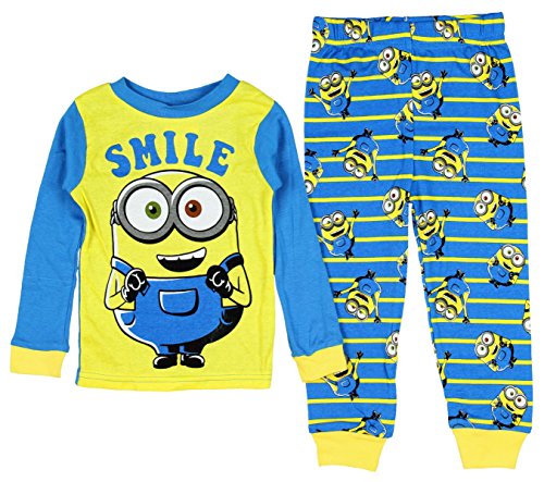 Despicable Me Minion Long Sleeve Pajama Sleepwear Little Boys