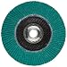 3M Flap Disc 577F, T29, Alumina Zirconia, Dry/Wet, 4-1/2" Diameter, 80 Grit, 5/8"-11 Thread Size (Pack of 1)
