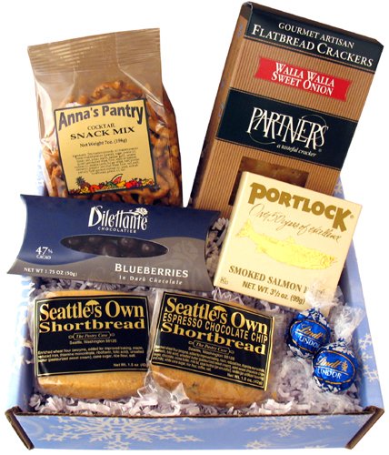 Arctic Frost Gift Box by Seattle Gift Basket Company
