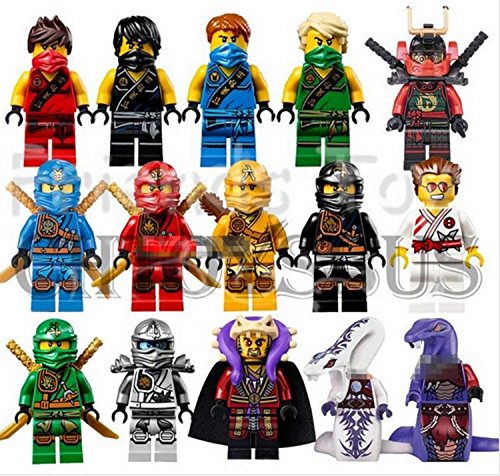 Ninjago Nya Ninjago Lloyd X Skylor 15pcs/Lot NINJAGO Minifigures