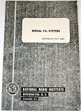 Special P.A. Systems Reference Text 44BX (National Radio Institute)
