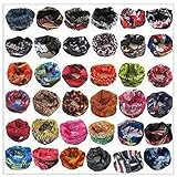 Ewin24 3pcs Neck Head Warmer Scarf Tube Snood Mask Riding Skiing Bandana Pirate Cap Wrister