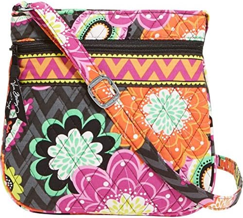 Vera Bradley Petite Double Zip Hipster (Ziggy Zinnia)