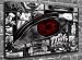 Anime Sharingan Itachi Uchiha Poster Art Picture Roll Canvas (ohne Rahmen), Bildgröße: 60