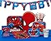 American Greetings Marvel Spider-Man Paper Dessert Plates, 8 Count